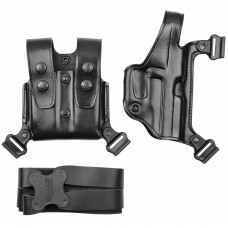 Galco Miami Classic Shoulder Holster, Fits Sig P226, Right Hand, Black Leather MC248B
