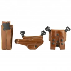 Galco Miami Classic Shoulder Holster, Fits S&W M&P and M&P Compact, Right Hand, Tan Leather MC472