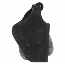 Galco Paddle Lite Holster, Fits S&W J Frame, Right Hand, Black Leather PDL160B