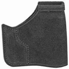 Galco Pocket Protector Holster, Fits Glock 43, S&W Shield (9mm, 40S&W, and 45ACP), & Springfield XDS-3.3, Right Hand, Black Leather PRO652B