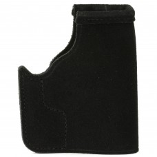Galco Pocket Protector Holster, Fits Glock 43 & Springfield Hellcat, Ambidextrous, Black Leather PRO800B
