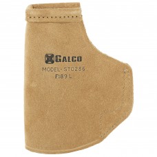 Galco Stow-N-Go Inside The Pant Holster, Fits Glock 26/27/33, Right Hand, Natural Leather STO286