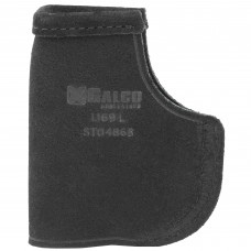 Galco Stow-N-Go Inside The Pant Holster, Fits Ruger LCP with Crimson Trace, Right Hand, Black Leather STO486B