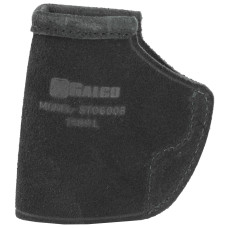 Galco Stow-N-Go Inside The Pant Holster, Fits Glock 42 and Sig P365, Right Hand, Black Leather STO600B