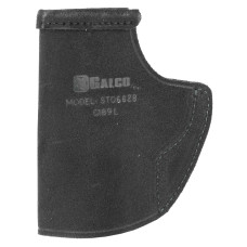 Galco Stow-N-Go, Inside the Pant, Fits Springfield XDS, Center Cut Steerhide, Right Hand, Black Finish STO662B