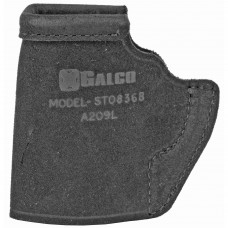 Galco STOW-N-GO Inside The Pant Holster, Fits Ruger LCP II, Right Hand, Black Leather STO836B