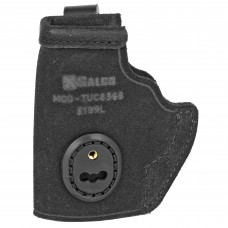 Galco, Tuck-N-Go 2.0 Strongside/Crossdraw IWB Holster, Fits Ruger LCP II, Ambidextrous, Black Leather TUC836B