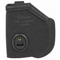 Galco Tuck-N-Go 2.0 Strongside/Crossdraw, Inside Waistband Holster, Ambidextrous, Fits Glock 43 w/TLR6, Black Leather TUC850B
