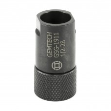 Gemtech Thread Adapter For Sig Sauer 1911-22, 1/2X28, Includes Thread Protector, Black Finish 12205