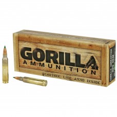 Gorilla Ammunition Company LLC Gorilla Ammunition, 223 Rem, 55 Grain, Sierra BlitzKing, 20/Box GA22355SBK