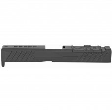 Grey Ghost Precision Stripped Slide, For Glock 19 Gen 4, Dual Optic Cutout Compatible With Leupold DeltaPoint Pro or Trijicon RMR With Supplied Shim Plate (Correct Length Screws Included), Comes With A Custom G10 Cover Plate And Prope