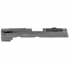 Grey Ghost Precision Stripped Slide, For Sig P320 Full Size, Dual Optic Cutout Compatible With Leupold DeltaPoint Pro, Trijicon RMR, Or Sig Romeo1 With Supplied Shim Plate (Correct Length screws Included), Comes With A Custom G10 Cove