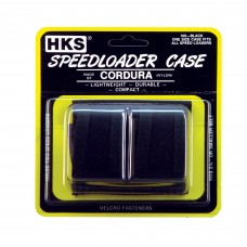 HKS Speedloader Pouch, Fits Double, Cordura, Black 100B