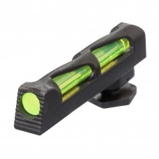 Hi-Viz Sight, Fits All Glocks, Includes Three LitePipes in Red, Green and White, Front Only GL2014