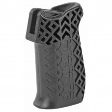 Hiperfire Hipergrip, Pistol Grip, Smooth Texture, Black Finish, Grip Screw And Washer Included, Fits AR-15/AR-10, Ambi Safety/Selector Ready HPRGRP