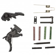 Hiperfire Hipertouch Genesis, Trigger Assembly, Fits AR15/AR10, MIL Take-Up/Pre-Travel, Adjust Pull Weights Of 2.5 And 3.5 Lbs, Black Finish HPTG