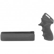 Hogue Tamer, Pistol Grip And Forend, Fits Remington 870, Black 08715