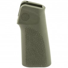 Hogue 15 Degree Vetical Rifle Grip, Fits AR-15/M16, Polymer, No Finger Groove,  OD Green 13101