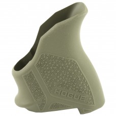 Hogue HandAll Beavertail Pistol Grip, Fits Ruger LCP II, Rubber, Finger Grooves, OD Green 18121