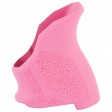 Hogue HandAll Beavertail Pistol Grip, Fits Ruger LCP II, Rubber, Finger Grooves, Pink 18127
