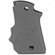 Hogue Rubber Grip with Cobblestone Texture and Finger Grooves, Black, Fits Kimber Micro 9 39080