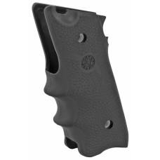 Hogue Rubber Grip, Ruger MK II, Finger Grooves, Black 82000