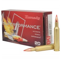 Hornady Superformance 6mm Remington 95gr SST Ammunition Box of 20