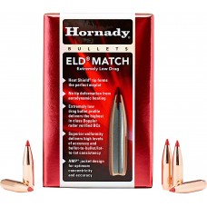 Hornady ELD Match Bullets 22 Caliber  .224" Diameter 88 Grain  Polymer Tip Boat Tail box of 100