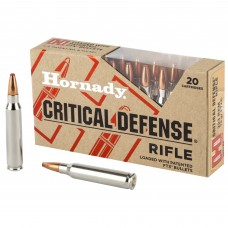 Hornady Critical Defense Rifle, 223 Remington, 73Grain, FlexTip, 20 Round Box 80260