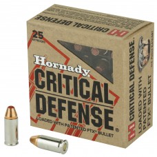Hornady Critical Defense, 32 ACP, 60 Grain, FlexTip, 25 Round Box 90063