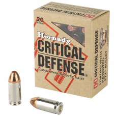 Hornady Critical Defense, 45ACP, 185 Grain, Flex Tip, 20 Round Box 90900