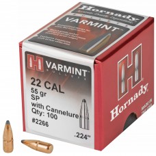 Hornady Varmint Soft Point 22 Caliber 55 Grains Box of 100