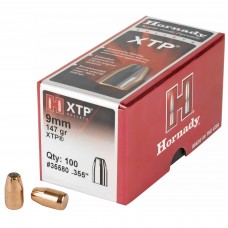Hornady XTP Bullets 9mm .355 147 Grain box of 100