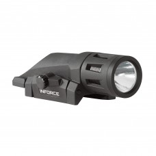 INFORCE WML-Weapon Mounted Light, Multifunction Weaponlight, Gen 2, Fits Picatinny, Black Finish, 400 Lumen for 1.5 Hours, White LED, Constant/Momentary/Strobe, Ability to Switch Between Momentary Only to Full Function Modes W-05-1