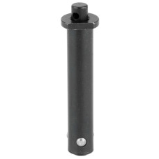 KNS Precision, Inc. .250 Diameter Push Button, Enhanced Pivot Pin, Black Finish PBPIVOT250-EN