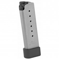 Kahr Arms Magazine, 40 S&W, 7Rd, Fits T40, Grip Extension, Stainless Finish K720G