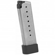 Kahr Arms Magazine, 9MM, 8Rd, Fits K9, Grip Extension, Stainless Finish K920G