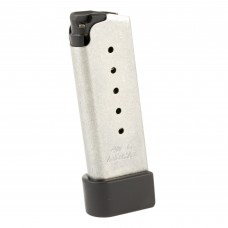 Kahr Arms Magazine, 40 S&W, 6Rd, Fits MK40, Grip Extension, Stainless Finish KS620