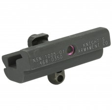 Knights Armament Company MWS Rail Bipod Adapter w/Stud, Fits Picatinny, Includes QD Stud, Black Finish 98060