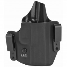 L.A.G. Tactical, Inc. Defender Series, OWB/IWB Holster, Fits FN 509, Kydex, Right Hand, Black Finish 10020