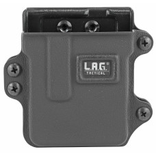 L.A.G. Tactical, Inc. Single Rifle Magazine Carrier, Fits AR-15 and .223 Accuracy International Magazines, Kydex, Black Finish 35000