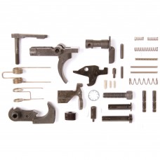 LBE Unlimited Lower Parts Kit, 223 Rem/556NATO, Black Finish, Without Trigger Guard or Pistol Grip ARK15LPK