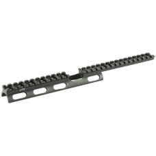Leapers, Inc. - UTG Tactical Scout Slim Mount System, for Rug 10/22, Free Float, Black Finish MNT-R22SS26
