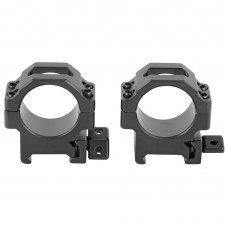 Leapers, Inc. - UTG Pro Max Strength, Rings, Fits Picatinny, 30MM Low, 2 piece, Black Finish RG2W3104