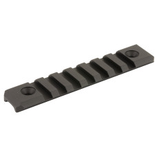 Leapers, Inc. - UTG Rail, Fits Super Slim Rail, Mid-length, 7 Slots, Black MTURS01M