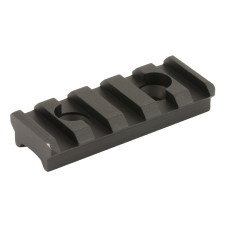 Leapers, Inc. - UTG Rail, Fits Super Slim Free Float Handguard, 5 Slot, Black MTURS02S