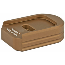 Leapers, Inc. - UTG +0 Base Pad, Aluminum, Matte Bronze Color, Anodized Finish, Fits SIG P320 9/40 Magazines PUBSG01Z