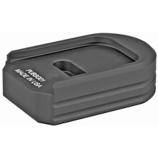 Leapers, Inc. - UTG +0 Base Pad, Aluminum, Matte Black Color, Anodized Finish, Fits SIG P320 9/40 Magazines PUBSG01