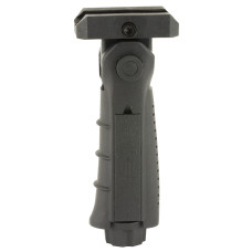 Leapers, Inc. - UTG Model 4 Vertical Foregrip, Fits Picatinny, Ergonomic, Ambidextrous, 5-position Foldable Foregrip, Black RB-FGRP170B