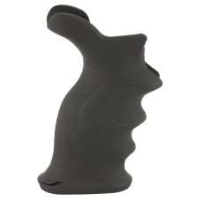 Leapers, Inc. - UTG Model 4, Combat Sniper Pistol Grip, Fits AR-15/M16, Contoured Finger Grooves, with Storage Compartment, Black Finish RB-TPG172B